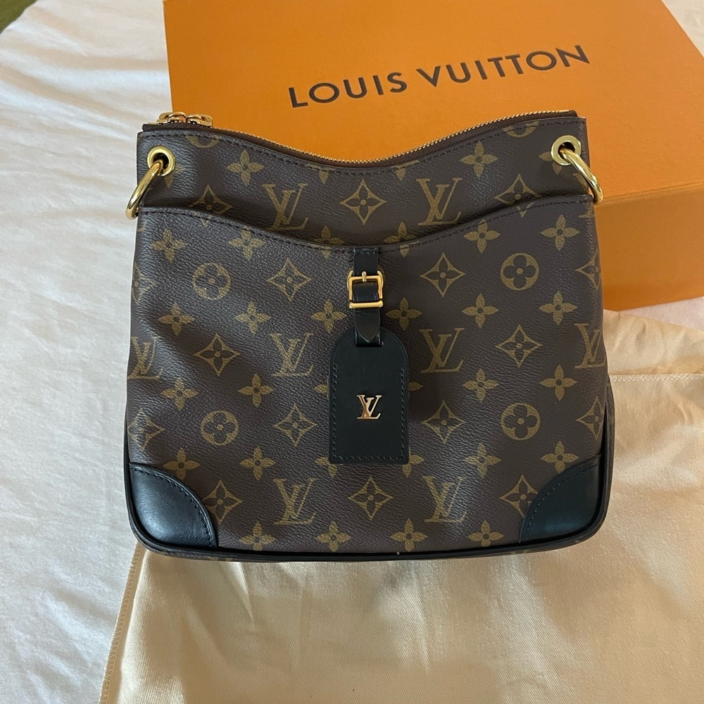Louis Vuitton | Odeon NM Handbag Monogram Canvas PM Crossbody | Black - Picture 3 of 16